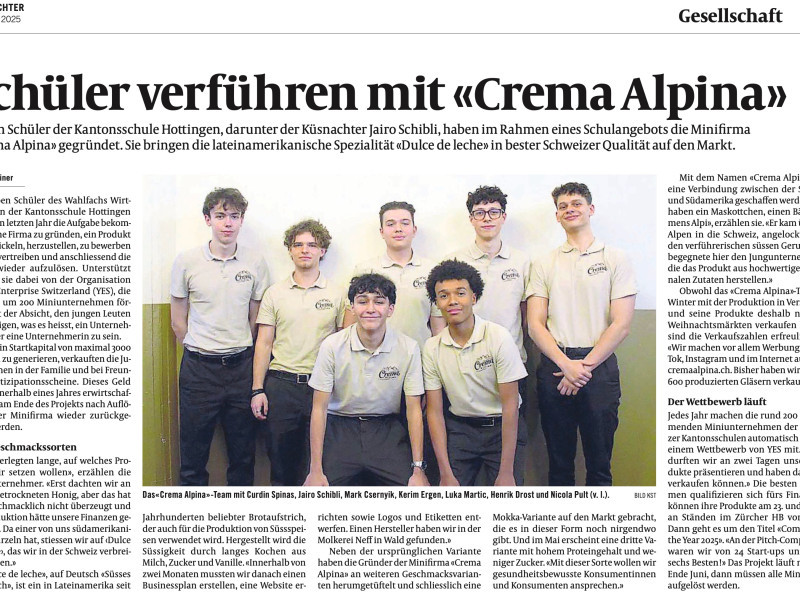 Zeitungsartikel Küsnachter