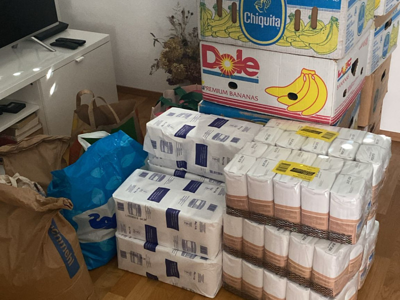 Lager nach Einkauf der Zutaten