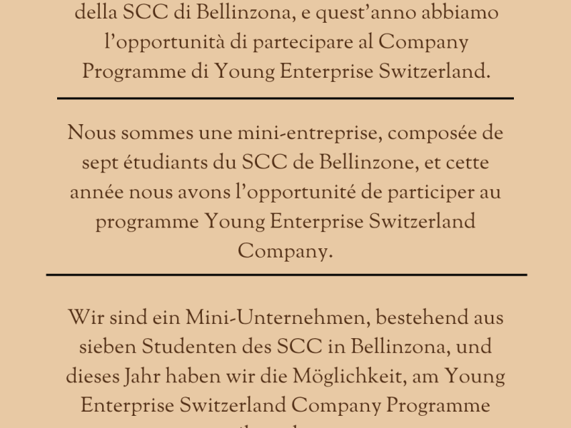 Post di presentazione