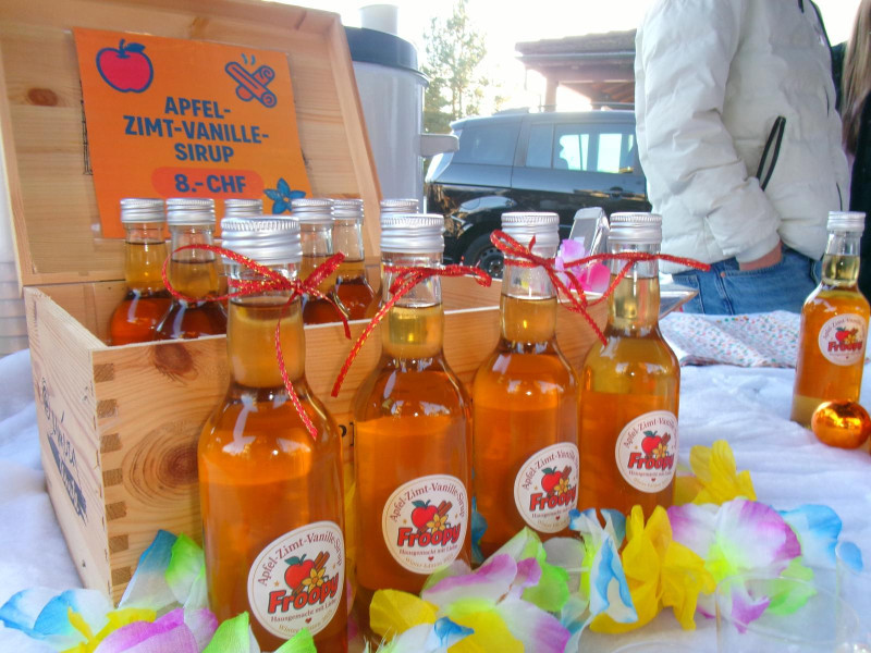 Apfel-Zimt-Vanille Sirup