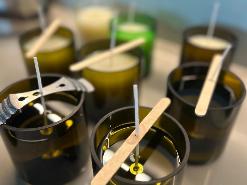 Befüllen der Flaschen