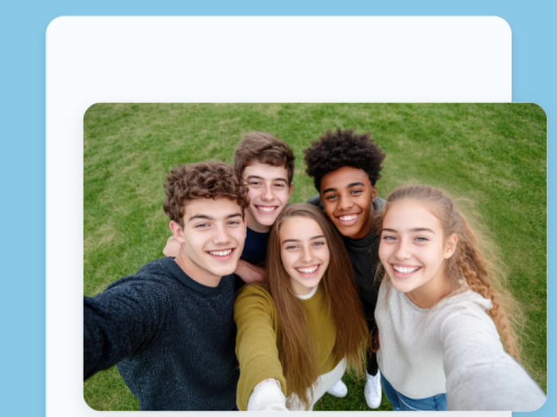 Kleiner Ausschnitt einer Memry Erinnerungsseite